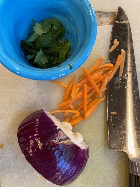 Thai Chicken Lettuce Wraps