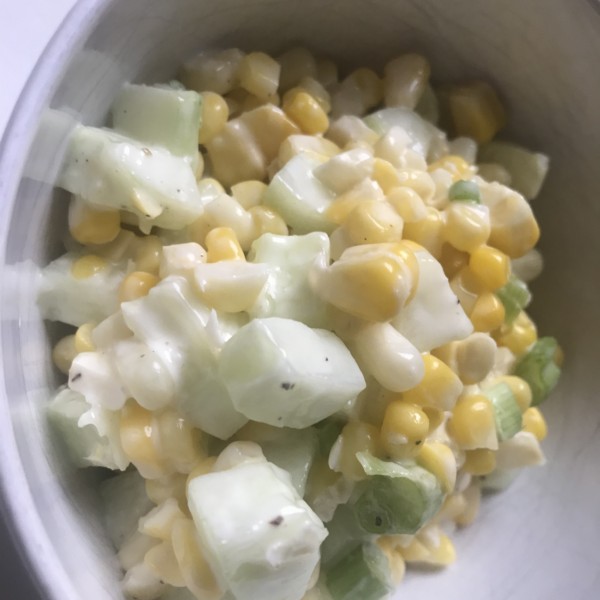 Corn Cucumber Salad