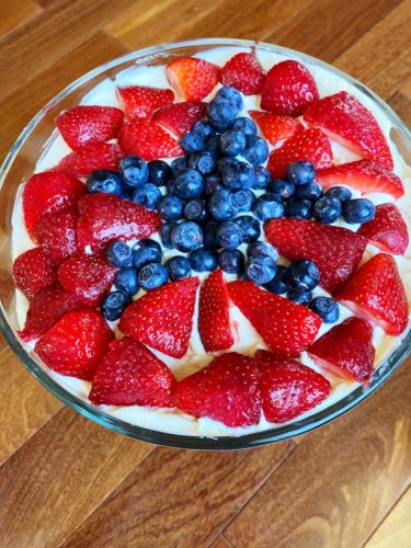 4th of July Trifle (no Bake Option)