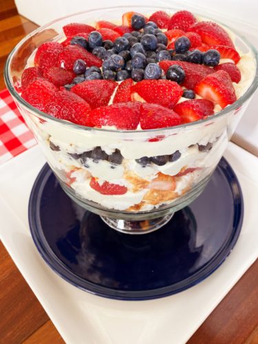 4th of July Trifle (no Bake Option)