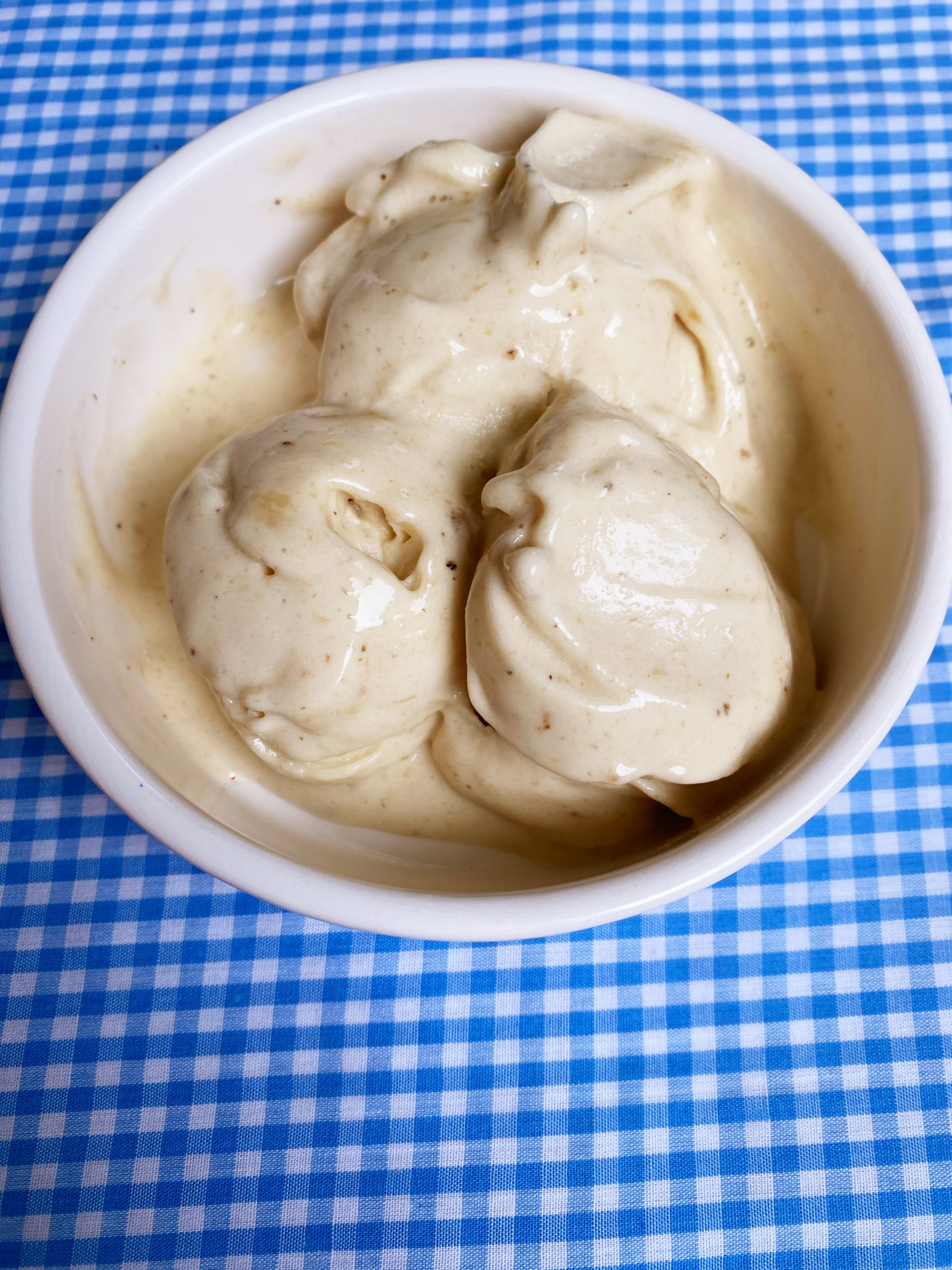 Easy No Churn Banana Ice Cream The Gingham Apron
