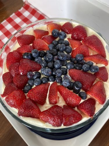 4th of July Trifle (no Bake Option)