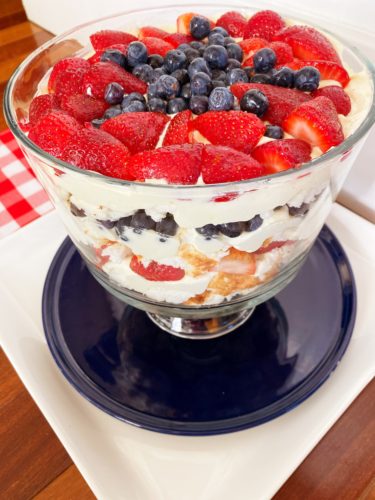 4th of July Trifle (no Bake Option)