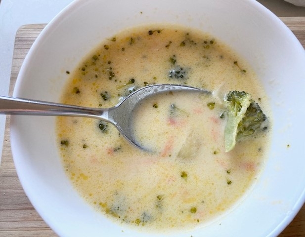 Broccoli & Cheese Soup | The Gingham Apron