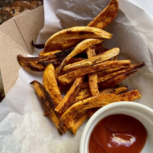 Spicy Sweet Potato Fries