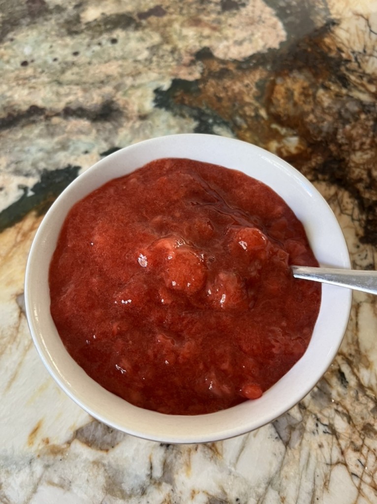 Sugar Free Strawberry Sauce