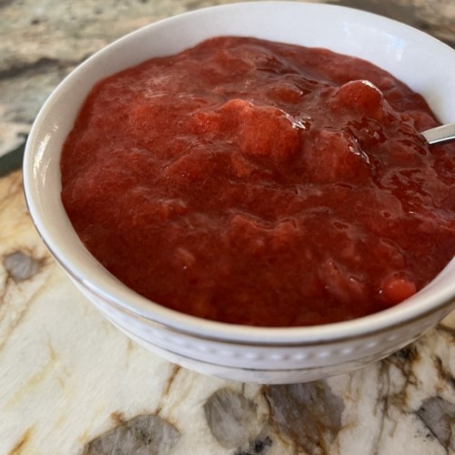 Sugar Free Strawberry Sauce