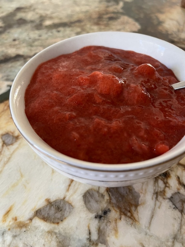 Sugar Free Strawberry Sauce