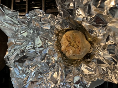 Creamy Roasted Garlic Tomato Soup