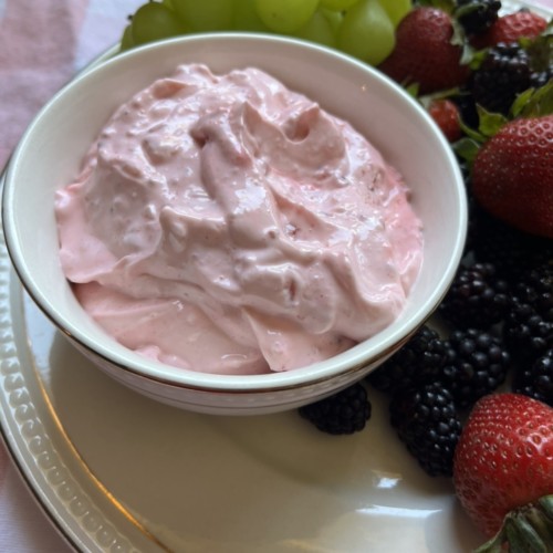 Light, Refreshing Fruit Dip (Sugar free!)