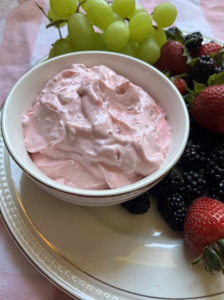 Light, Refreshing Fruit Dip (Sugar free!)