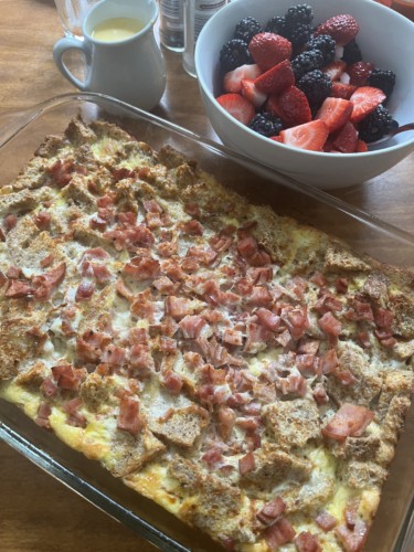 Quick and Easy Eggs Benedict Bake